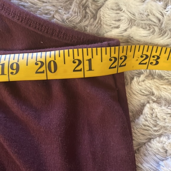 Maurices Dressy Burgundy Tank Top, size 2X - Picture 4 of 5